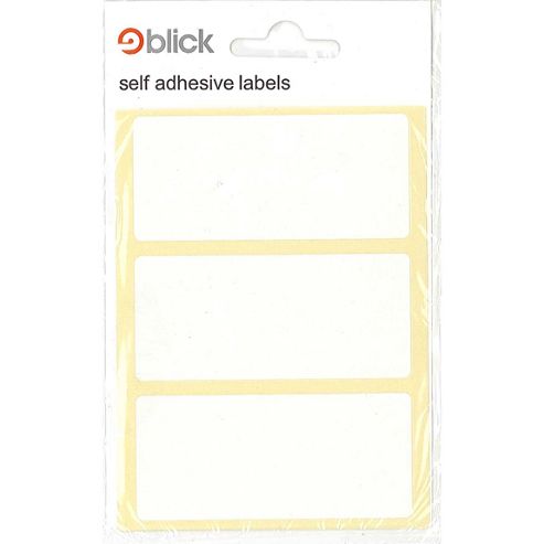 Image of Rect - 34x75mm White - Labels - 21pk