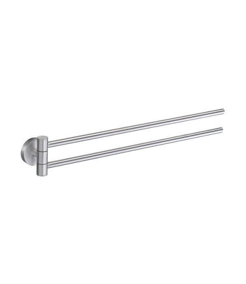 Image of Smedbo Home Swing Arm Towel Rail - Polished Chrome