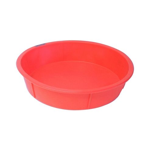 Image of Ready Steady Cook Round Cake Mould In Red