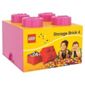 LEGO Storage Brick 4 Pink