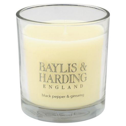 Image of Baylis & Harding Boxed Candle, Black Pepper & Ginseng