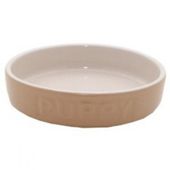 Rayware Puppy Bowl Cane and Cream