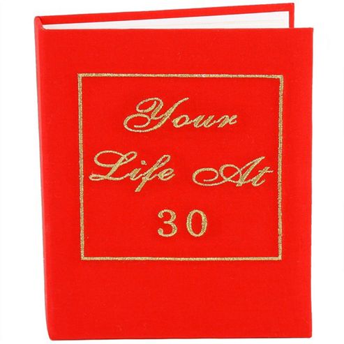 Image of Your Life Photo Albums - 30th Birthday