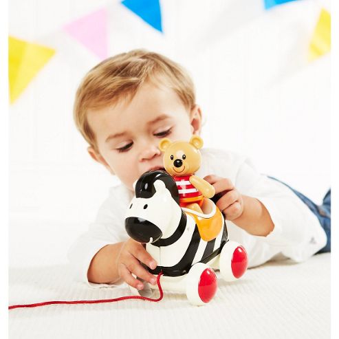 Image of Toybox Pull Along Zebra