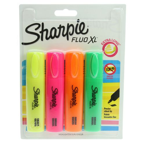 Image of Sharpie Highlighters - Jumbo 4pk
