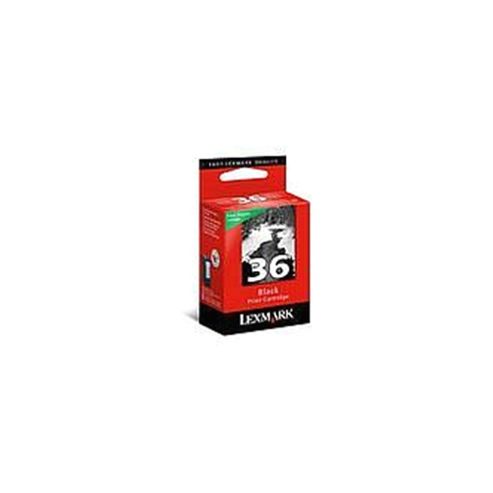 Image of Lexmark 36 Black Return Programme Print Cartridge