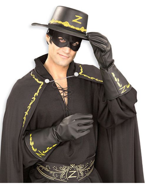 Image of Adult Zorro Gauntlet Gloves