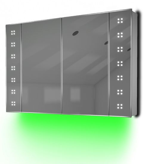 Image of Ambient Demist Bathroom Cabinet With Sensor & Internal Shaver Socket K122g
