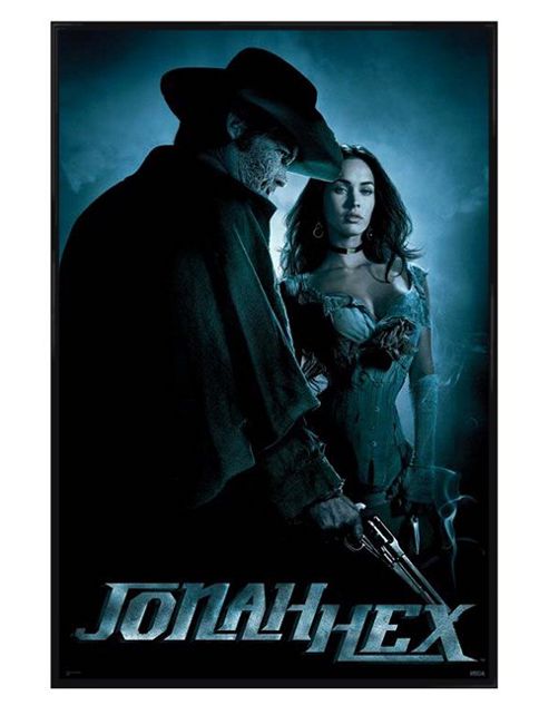 Image of Jonah Hex Gloss Black Framed Josh Brolin Is Jonah Poster