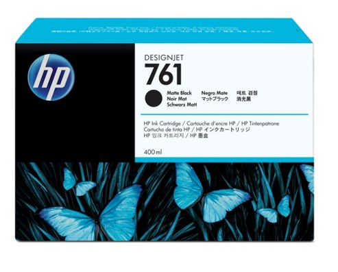 Image of Hp 761 Ink Cartridgefor Designjet T7100 Series Printers - Black