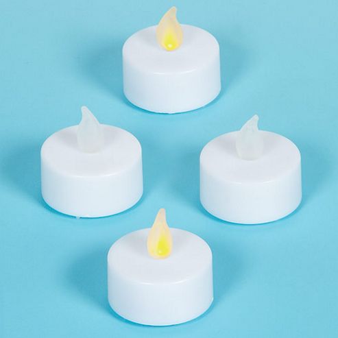Image of Children's Crafts Led Tealights (pack Of 4)