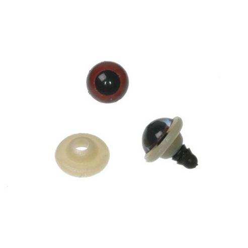 Image of Safety Eyes 10mm Brown 10 Pairs