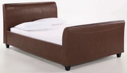 Image of Home Zone Chester Vintage Bed Frame - Double (4' 6")