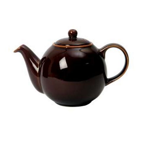 Image of London Pottery Globe Teapot, 2 Cup, Brown