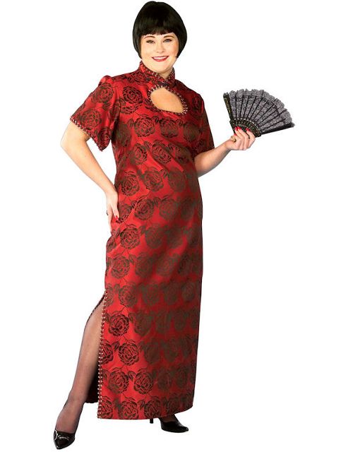 Image of Japanese Geisha Costume (plus Size)