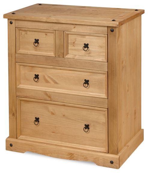 Image of Wiseaction Porto 2 And 2 Drawer Chest