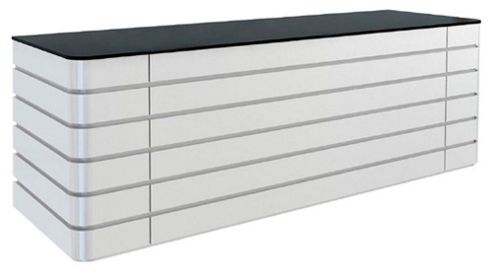 Image of Norstone Baho White Tv Cabinet