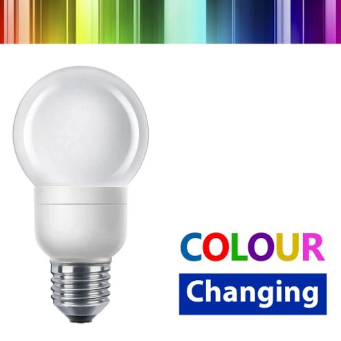 Image of Minisun Colour Changing Es E27 Led Light Bulb
