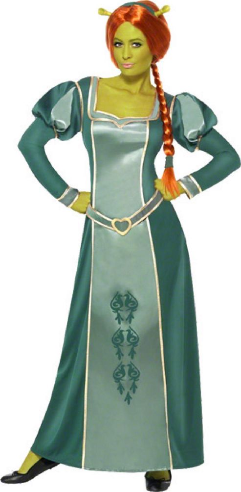 Image of Shrek Princess Fiona - Adult Costume Size: 16-18