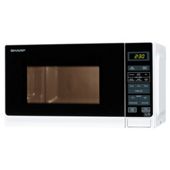 Sharp R272WM 20L  800W Compact Solo Microwave - White