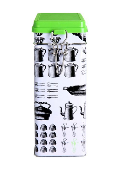 Image of Virojanglor Retro Kitchen Design 500g Storage Tin