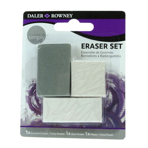 Image of Dr - Simply Eraser Set 3pk