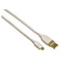 Hama Mini USB 2.0 Cable gold plated 1.80 m