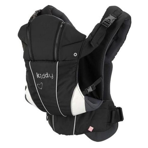 Image of Kiddy Heartbeat Small Baby Carrier (racing Black)