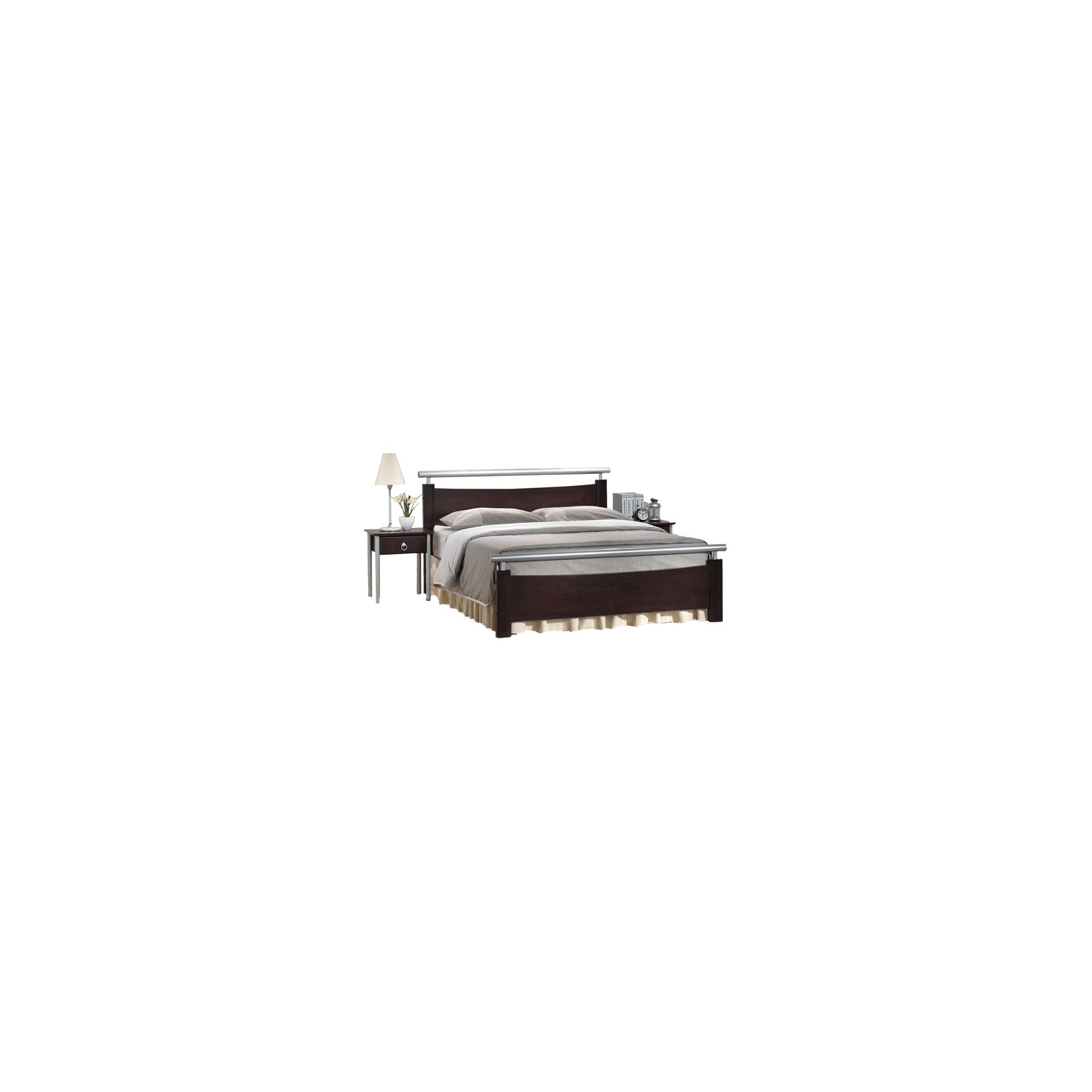 Ideal Furniture Dixie Bed - Wenge - King at Tesco Direct