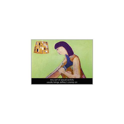 Image of Holy Mackerel Greeting Card - Cramp Birthday, Anniversary Greetings Card