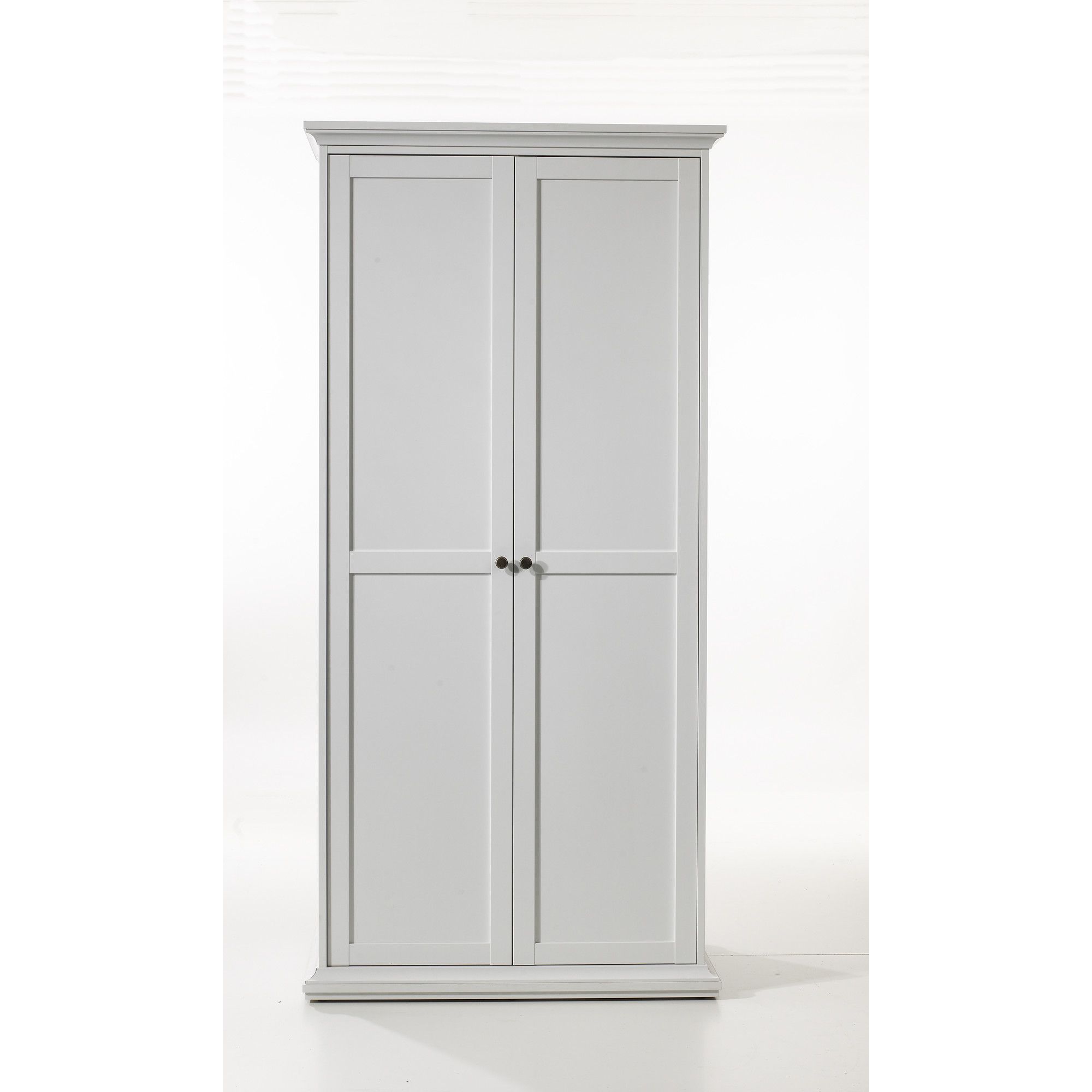 Tvilum Paris Two Door Wardrobe in White at Tesco Direct