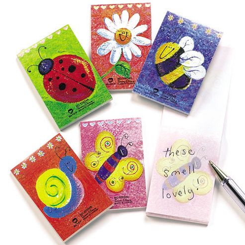Image of Mini Scented Notebooks (pack Of 12)