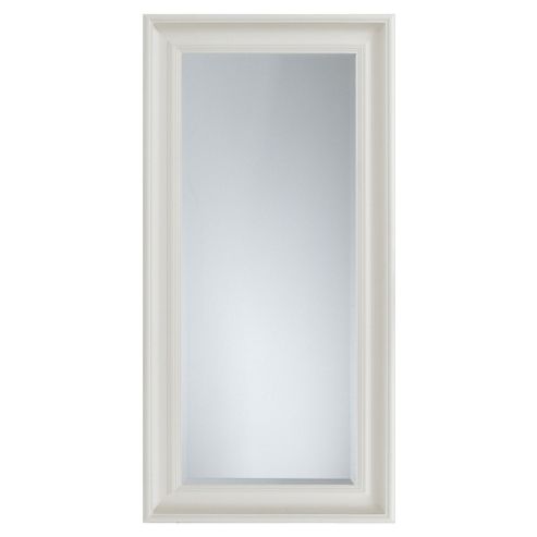 Image of Burwell Solid Wood Mirror 65 X 32", Cream