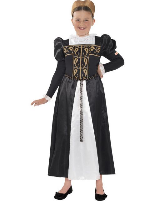 Image of Child Horrible Histories Mary Queen Of Scots Costume Medium