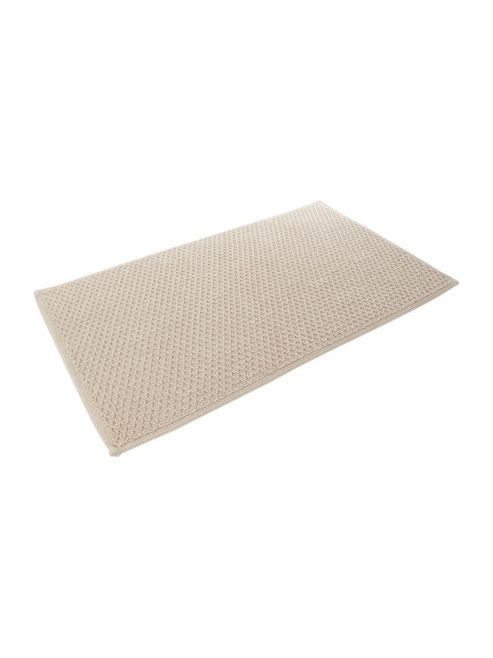 Image of New Linea Cotton Bobble Reversible Bath Mat - Natural