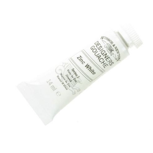 Image of W&n - Des G 14ml Zinc White
