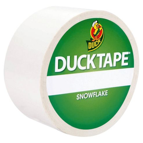 Image of Duck Tape Colours Snow Flake 9.1m