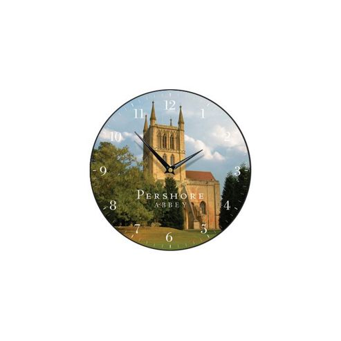 Image of Smith & Taylor Pershore Abbey Round Wall Clock