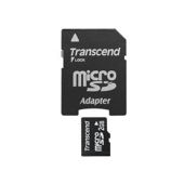 Transcend 2GB Micro SD card with 1 Adaptor