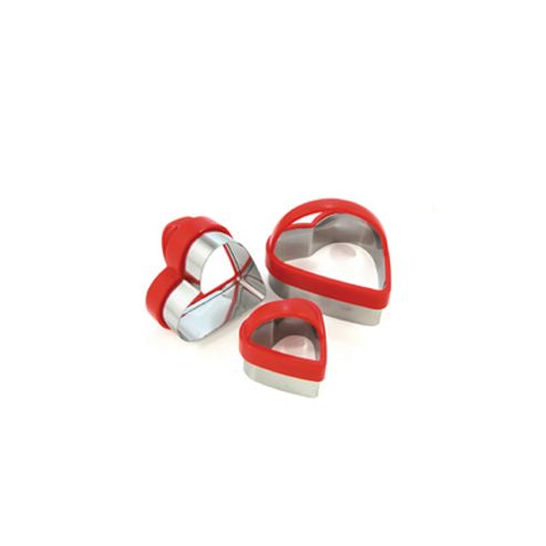 Image of Eddingtons Heart Cutters Set Of 3