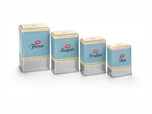 Image of Tala 1960/004 Storage Tins X4