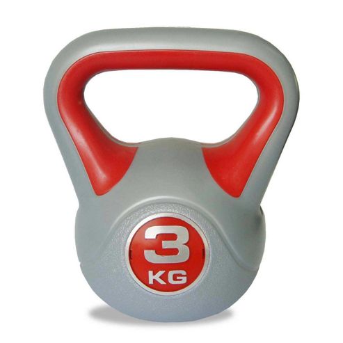 Image of Body Power 3kg Vinyl Kettlebell