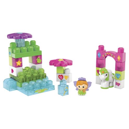 Image of Mega Bloks First Builders Lil Princess Waterfall Garden