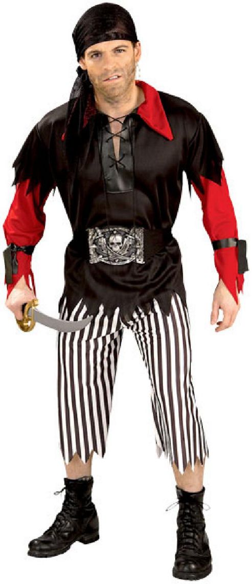 Image of Pirate King - Adult Costume Size: 38-42