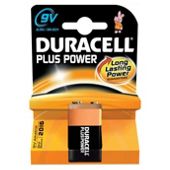 Duracell MN1604B1 Plus 9 V Alkaline Batteries