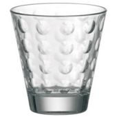 Leonardo Optic Tumblers, Transparent.