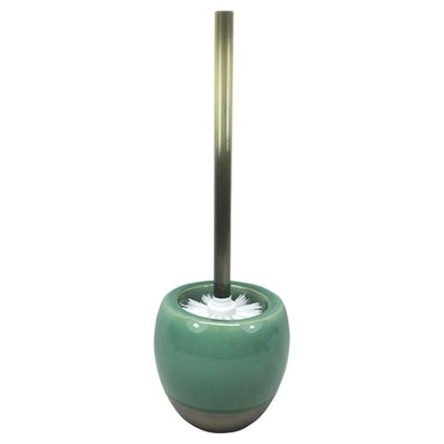 Image of Tesco Reactive Glaze Toliet Brush, Teal