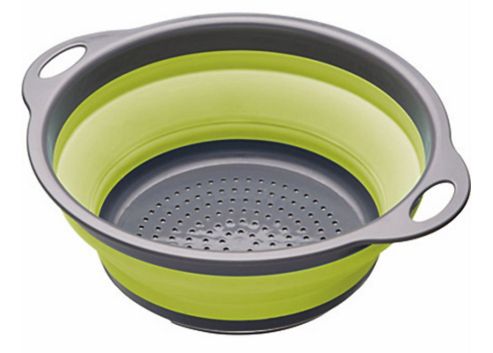Image of Colourworks Collapsible Space Saving Colander - 24cm