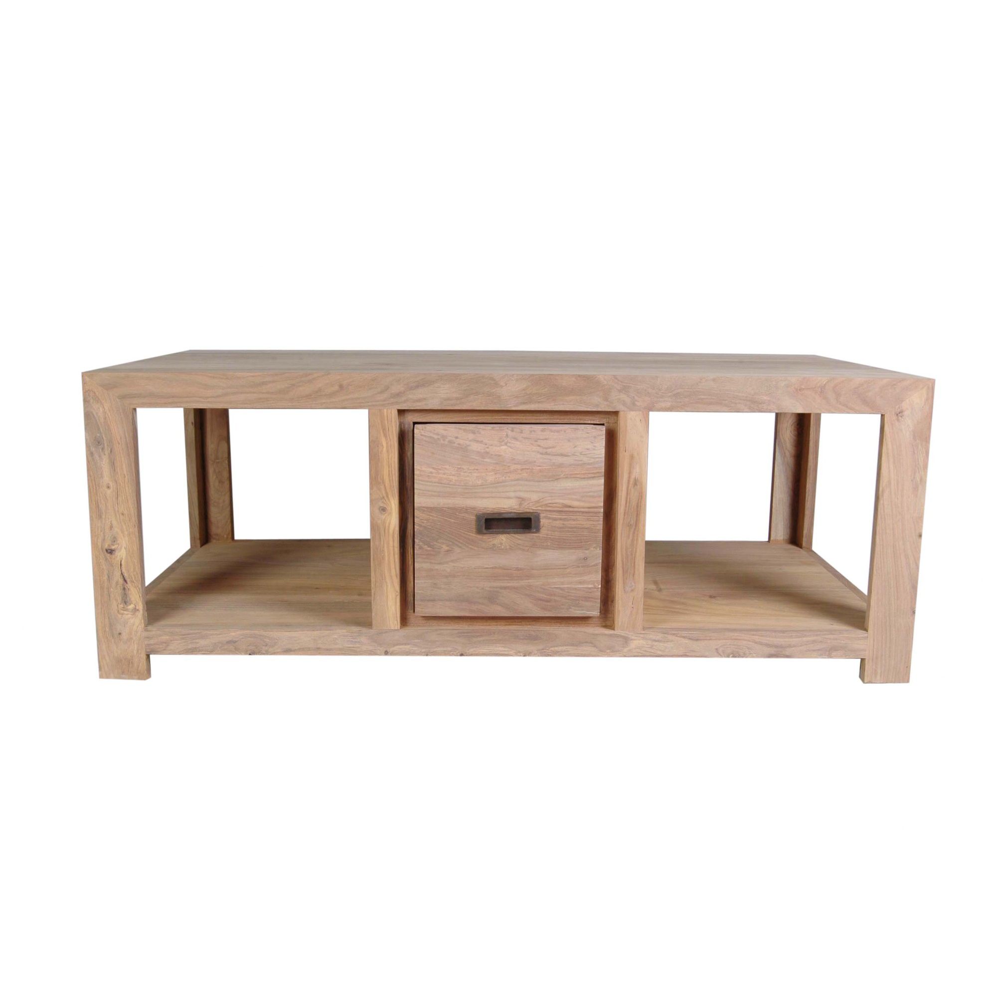 Wiseaction Lingfield Coffee Table with One Drawer at Tesco Direct