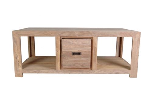 Image of Wiseaction Lingfield Coffee Table With One Drawer